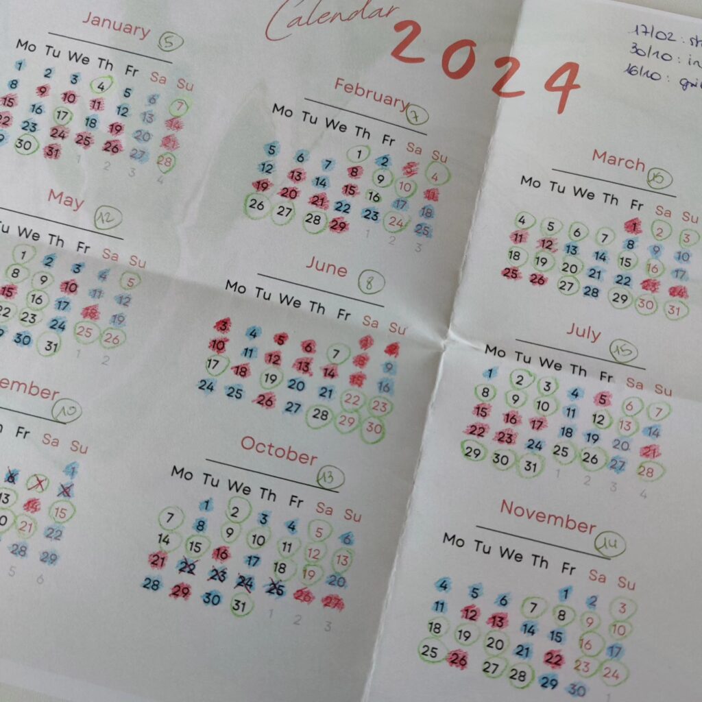 Hoofdpijnkalender 2024